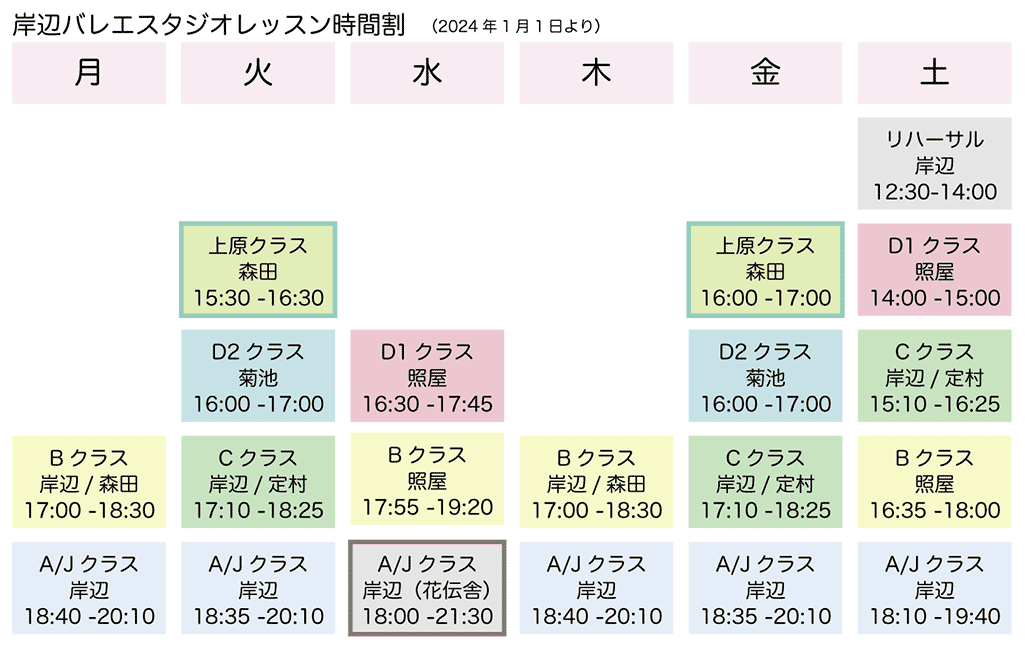 timetable